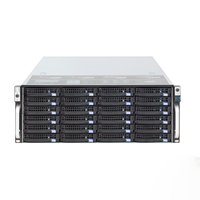 Chine OEM 4U 36 baies 6GB extension/12GB extension + connexion directe backplane rackmount hot swap cloud server châssis de stockage