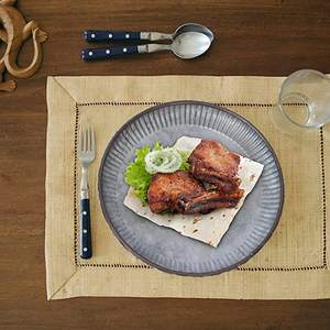 Plateau de service galvanisé gris vintage de forme ronde avec taille personnalisée, parfait pour la maison, la cuisine, la décoration de mariage, pièce de présentation élégante - Product Image 6