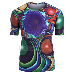 Camiseta con estampado de pantalla para hombre, camiseta de sublimación de tinte completo, superventas - Product Image 3