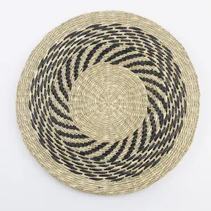 Vietnam Hot Supplier Elegant Wicker Seagrass Placemats For Table Decoration With Reasonable Price