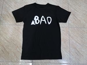 Promotion du fabricant T-shirt à col rond en tissu tricoté noir impression par sublimation couleur vente en gros - Product Image 3