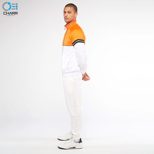 Survêtement de sport avec poche de bras pour homme, bonne qualité, OEM, patchwork réfléchissant, survêtement personnalisé - Product Image 3