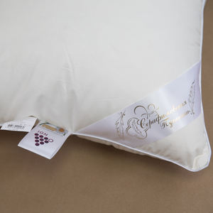 Oreiller de lit Victoria 70x70 pour dormir 100% coton naturel plume d'oie oreiller respirant avec prix compétitif oreiller de lit - Product Image 3