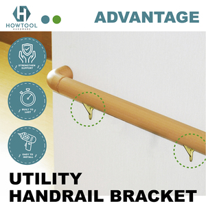 Giá Đỡ Lan Can Tiện Ích Bằng Đồng Thau Khung Tay Vịn Ổn Định Và Bền - Product Image 3