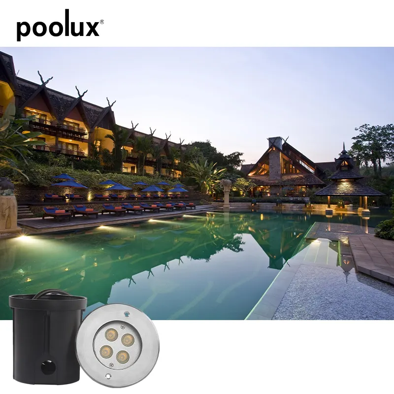 Pool 316 acier inoxydable 9W IP68 imperméable LED natation lumière encastrée sous-marine piscine