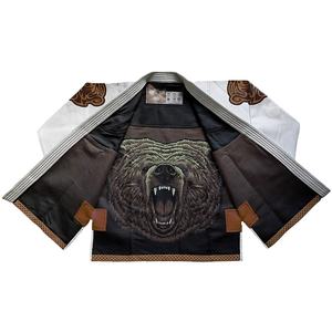 BJJ Gi Kimono Brazilian Jiu Jitsu MMA Comfortable 100% Cotton Custom Logo Factory Wholesale BJJ GI KIMONO - Product Image 1