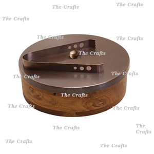 Boîte à chapati en bois avec taille et forme personnalisées de la plus haute qualité, boîte en bois pour le stockage du pain roti, du chapati - Product Image 2