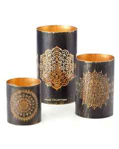 Porte-bougie en métal argenté personnalisé avec logo, écologique, fait à la main, décoration d'intérieur toute l'année, lanterne de Noël, pots à bougies votives en fer - Product Image 5