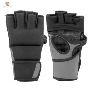 ถุงมือหนังสำหรับ MMA สำหรับฝึกซ้อมต่อสู้ ถุงมือชกกระสอบทรายสำหรับผู้ชาย ราคาประหยัด ถุงมือฟิตเนสและศิลปะการต่อสู้ MMA - Product Image 4