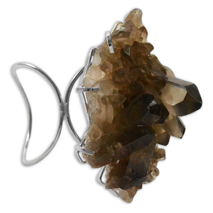 Bralettes Smokey Crystal cluster (vente en gros) Origems brésil - Product Image 1