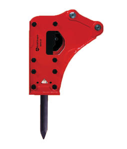 Kobelco SK220 Komatsu PC200 Escavadeira SB Martelo hidráulico do disjuntor concreto com cinzel de 140mm - Product Image 3