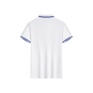 เสื้อโปโลสีดำของผู้ชายผ้าฝ้ายธรรมดาสไตล์ลำลองเสื้อโปโลสีดำดีไซน์แบบกำหนดเอง2020 - Product Image 3