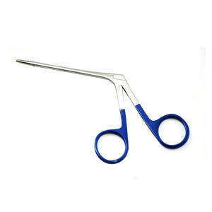 เครื่องมือผ่าตัดสแตนเลสทางการแพทย์อุปกรณ์ทันตกรรมไทเทเนียมเคลือบทองจับ Ent คีมจระเข้ - Product Image 3