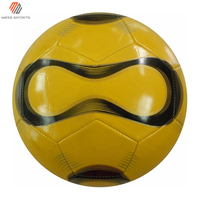 Ballon de Football en PVC, taille 5, prix d'usine, bas marché, Logo personnalisé imprimé, vente en gros, nouveau modèle