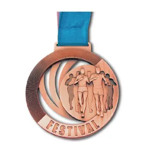 Custom Medailles Latente Beeld 3D Medaille