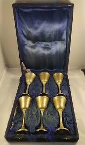 Vintage Finish Brass <b>Wine</b> <b>Goblet</b> Engraved Handmade Chalice Metal Drinking Cup Antique Style Decorative Barware Wedding Decor - Product Image 3