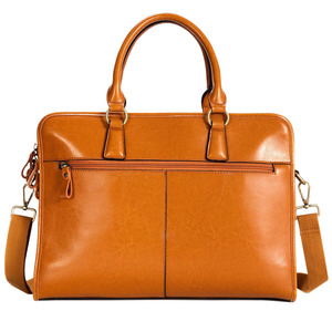 Precio bajo Nuevo Maletín de cuero unisex para computadora portátil Bolso de oficina de negocios para hombres y mujeres Fundas para computadora portátil - Product Image 2