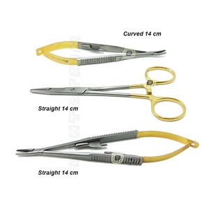Castroviejo & Olsen Hegar Lot de 3 porte-aiguilles manuels en acier de 14 cm - Product Image 2