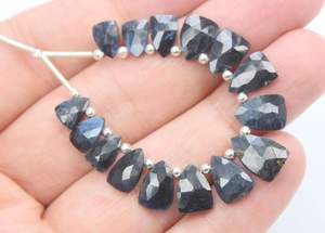 ลูกปัดทรงเหลี่ยมเพชรพลอยธรรมชาติหลายล้านล้านชิ้นทำด้วยมือคุณภาพสูง - Product Image 5