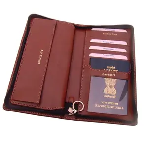 新款上市聚氨酯皮革封面旅行护照卡夹高品质