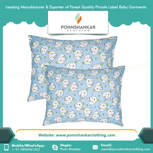 Bebé funda de almohada OEM de bebé suave de algodón apoyo bebé funda de almohada - Product Image 4