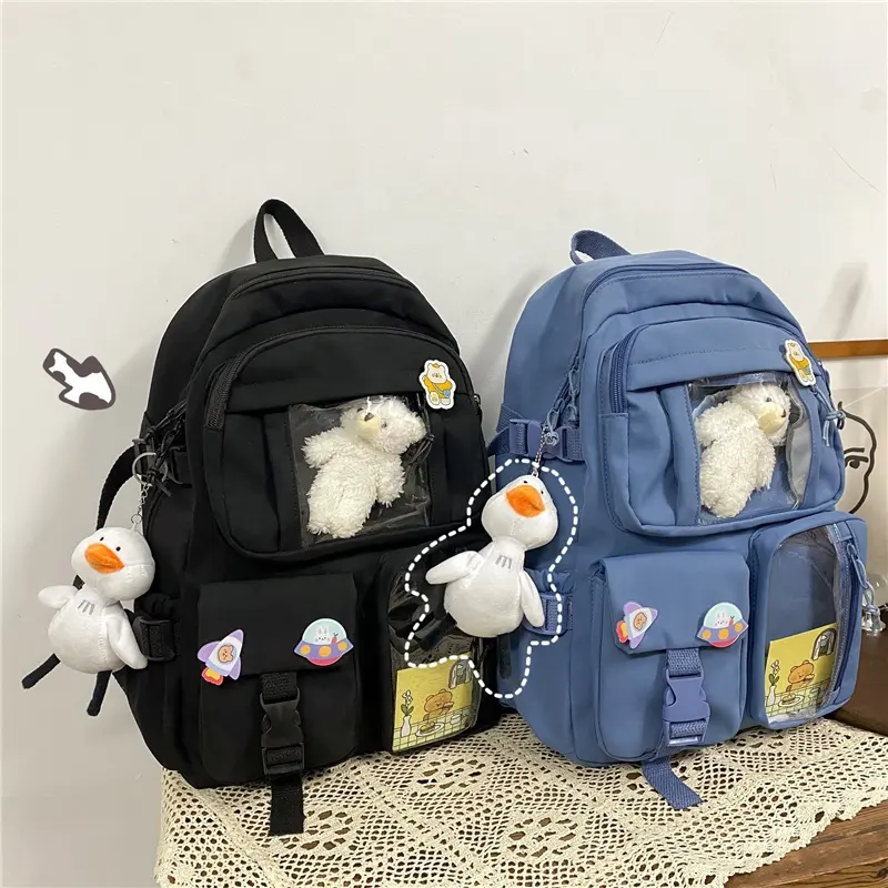 2022 trending cute backpack school Waterproof Nylon kawaii bags high quality Schoolbag college bag student school bag backpack