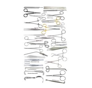 Juego de instrumentos quirúrgicos de ritidectomía manual de estiramiento facial Base de acero inoxidable Calidad Premium - Product Image 1