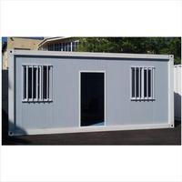 Mocassin de luxe en acier inoxydable, une chambre à coucher, prêt à transporter, à bas prix, petites maisons modulaires, maison prédestinée