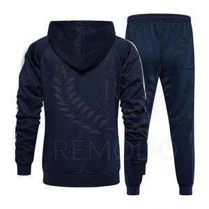 Ensemble de survêtement de jogging pour hommes, personnalisable avec votre logo, léger, respirant, hiver, écologique, grandes tailles, coupe ajustée - Product Image 2