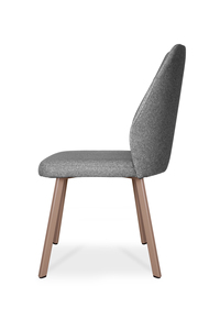 เก้าอี้รับประทานอาหารทำจากผ้าคุณภาพสูงดีไซน์ทันสมัยขาโลหะสำหรับบ้านสำนักงานอพาร์ทเมนต์โรงเรียนสำหรับร้านกาแฟบาร์กาแฟบ้านขายดี - Product Image 6