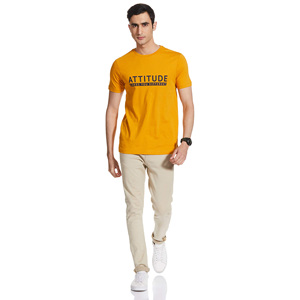 Camiseta de manga corta con cuello redondo para hombre, Logo impreso, 100% algodón, OEM, bajo pedido mínimo, precio barato, fabricante personalizado de alta calidad - Product Image 6