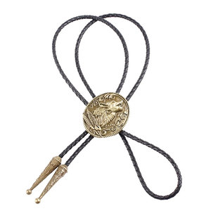 Bolo-cordones de cuero trenzado, venta al por mayor - Product Image 3