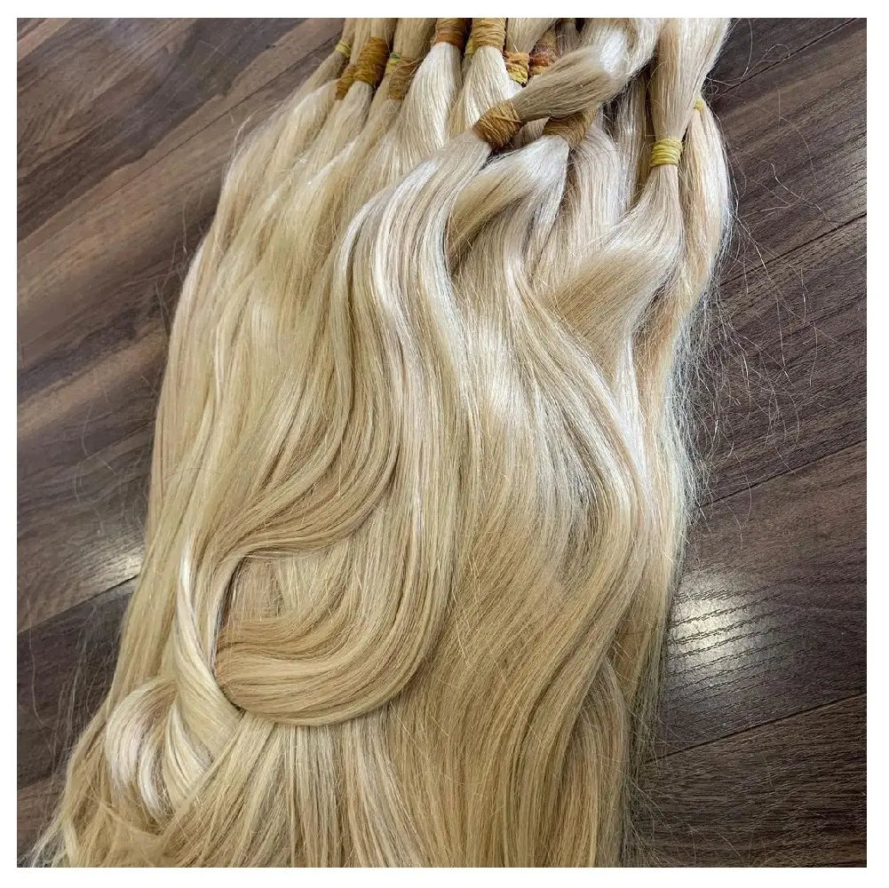 Wholesale Top Grade quality Blonde 613 Virgin Cuticle Aligned Human Hair Extension