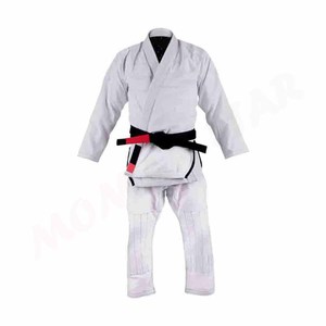 Kimono brésilien Jiu Jitsu Gis, couleur noir, sur mesure, 1 pièce - Product Image 1