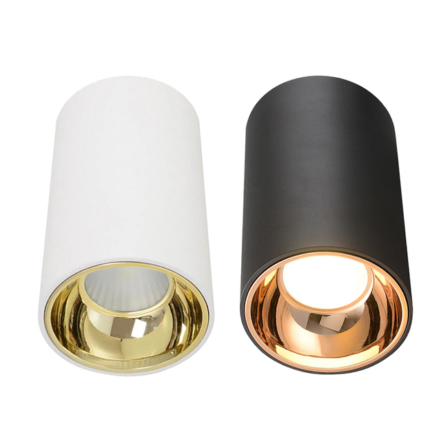 7W 12W 18W 20W 30W 35W Modern Indoor Round Surface Mounted Downlight Ceiling Mounted Cylinder LED Spotlight Down Light Downlight