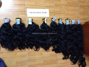 Extension de cheveux Remy vierges crus vietnamiens 100% cheveux humains doux et soyeux des donateurs - Product Image 4