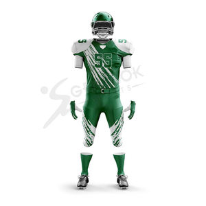 Uniformes de Football américain, au Design personnalisé pour hommes, maillots respirants et amortissant, à séchage rapide, vente en gros - Product Image 4