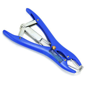 Elastrator-Alicates de castración, aplicador de anillo de goma, Pewter de acero y plástico, nuevo veterinario - Product Image 1