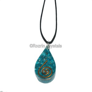 รับจี้หยดน้ำอควอมารีนเรกิจาก Orgone Aquamarine Reiki,จี้ห้อยคริสตัล - Product Image 1