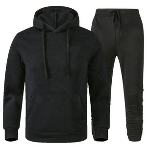 Sudadera deportiva personalizada para hombre, conjunto de traje para correr de gran tamaño, venta al por mayor - Product Image 6