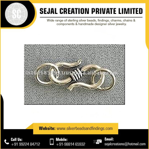 Venta al por mayor de plata esterlina 925 10mm Toggle Bracelet Broche de alta calidad Fabricación de joyas Hallazgos Tipo de cadena - Product Image 4