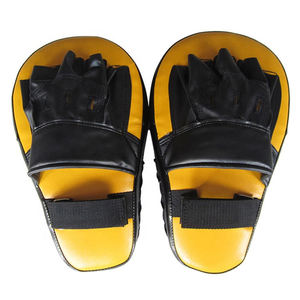 Pads d'entraînement de boxe personnalisés avec logo, mitaines en cuir, pads de concentration pour la boxe, vente en gros, pads de combat de haute qualité - Product Image 1