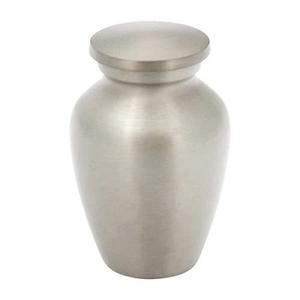 Fabriqué à la main avec une grande précision supérieure couleur argent urne funéraire souvenir urne funéraire gravée pour les cendres humaines - Product Image 5