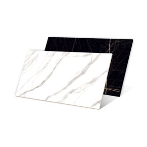 Carreaux de sol et de mur en porcelaine vitrifiée, aspect granit moderne, entièrement polis et émaillés, 600x1200mm, antibactériens, résistants aux acides, pour hôtel - Product Image 3