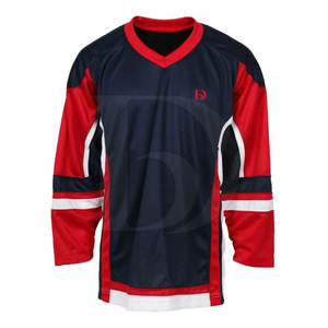 Haute Qualité Hockey Sur Glace Jersey hommes Fabriqué En 100% Polyester Hockey Sur Glace Jersey - Product Image 1