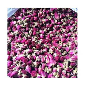 Kurutulmuş kırmızı gül tomurcuk organik kurutulmuş gül çiçek çayı