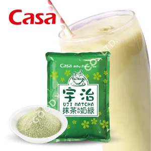 2022 Japan Matcha Green Tea Boba Bubble Milk Latte Instant Powder