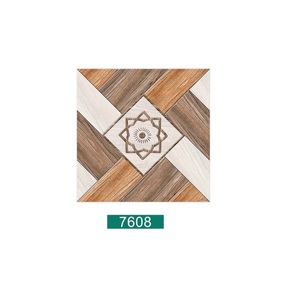 Baldosa rústica de porcelana antideslizante barata para cocina 40x40cm - Product Image 1