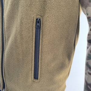 Veste polaire de garniture tactique extérieure de camouflage de chasse avec votre logo personnalisé et service d'OEM de marque - Product Image 6