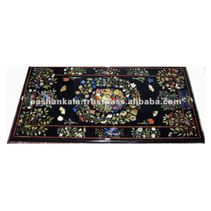 Marble Inlaid <b>Tables</b> <b>Top</b> - Product Image 1